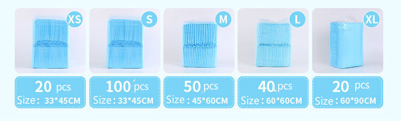 Couche épaisse pour chien et chat / Pet Dad Cat And Dog Pad Teddy Thickened Diaper