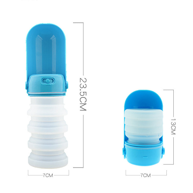 Gobelet d'eau pliable et portable pour animaux de compagnie / Portable Pet Folding Outdoor Water Cup