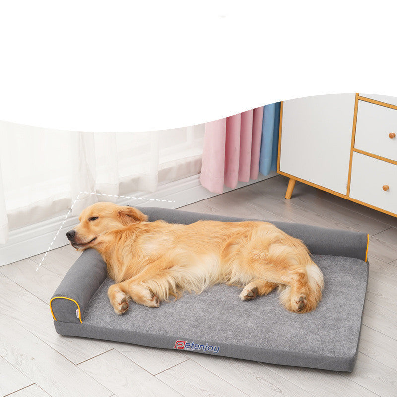 Canapé-lit pour chien, matelas de couchage amovible et lavable / Sofa Dog Bed Sleeping Pad Removable And Washable Pet Nest
