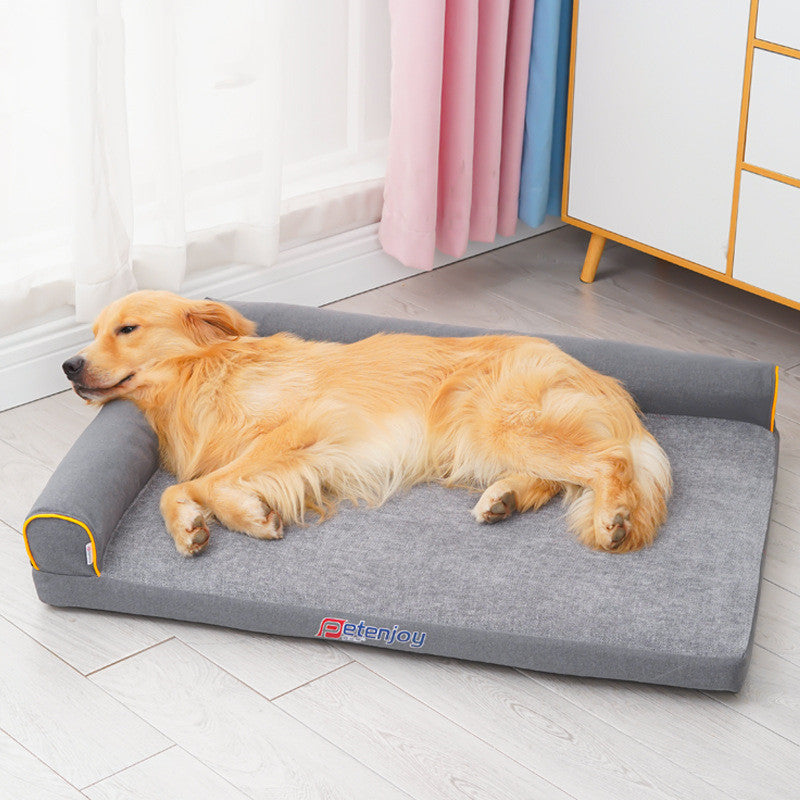 Canapé-lit pour chien, matelas de couchage amovible et lavable / Sofa Dog Bed Sleeping Pad Removable And Washable Pet Nest