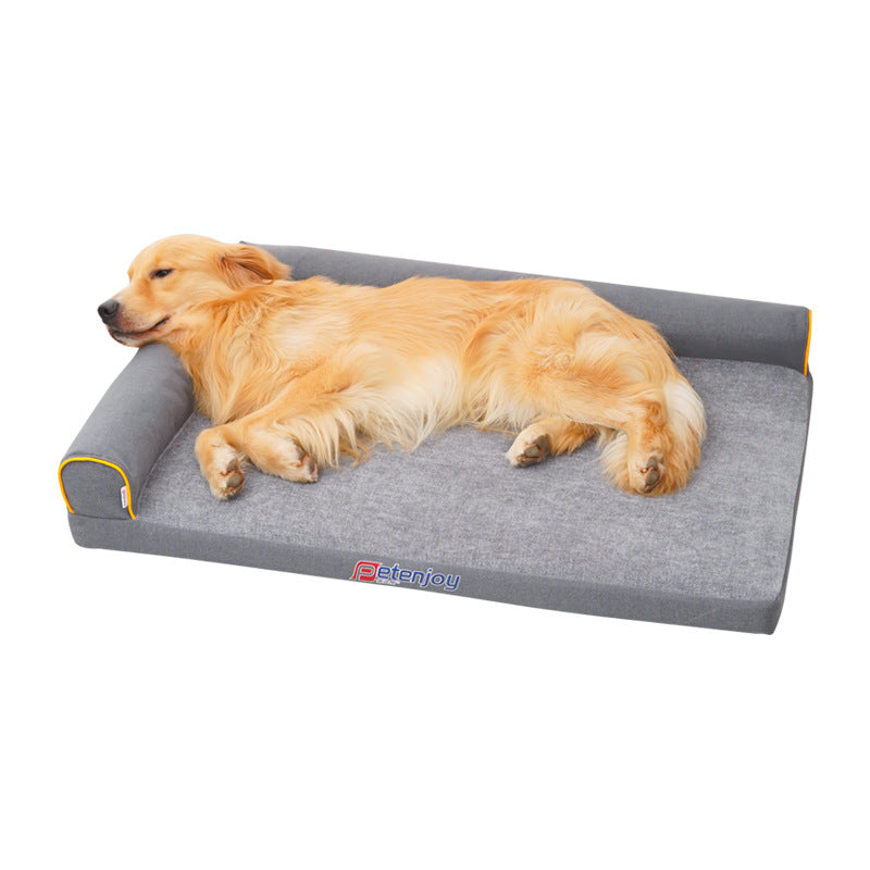 Canapé-lit pour chien, matelas de couchage amovible et lavable / Sofa Dog Bed Sleeping Pad Removable And Washable Pet Nest